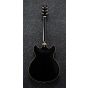 Ibanez JSM20 BKL John Scofield Black Low Gloss Hollow Body Electric Guitar w/Case sku number JSM20BKL