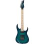 Ibanez RG Prestige RG752AHM NGB 7 String Nebula Green Burst Electric Guitar w/Case sku number RG752AHMNGB