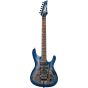 Ibanez S Premium S1070PBZ CLB Cerulean Blue Burst Electric Guitar w/Case sku number S1070PBZCLB