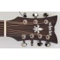 Schecter Orleans Stage-7 String Acoustic Guitar in See Thru Black Satin sku number SCHECTER3709