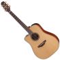 Takamine P3DC Left Handed Acoustic Guitar in Natural Satin Finish sku number TAKP3DCLH