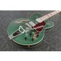 Ibanez AFS75T MGF AFS Artcore 6 String Metallic Green Flat Semi Hollow Body Electric Guitar sku number AFS75TMGF