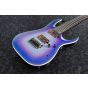 Ibanez RGA71AL IAF RGA Axion Label 7 String Indigo Aurora Burst Flat Electric Guitar sku number RGA71ALIAF