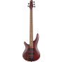 Ibanez SR Standard SR505E 5 String Left Handed Brown Mahogany Bass Guitar sku number SR505ELBM