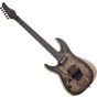 Schecter Reaper-6 FR-S Left Handed Electric Guitar in Satin Charcoal Burst sku number SCHECTER1514