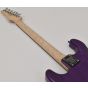 Schecter CET Custom USA Masterwork Guitar with Buckeye Burl Stabilized Top sku number MW CET PURPLE STABILIZED