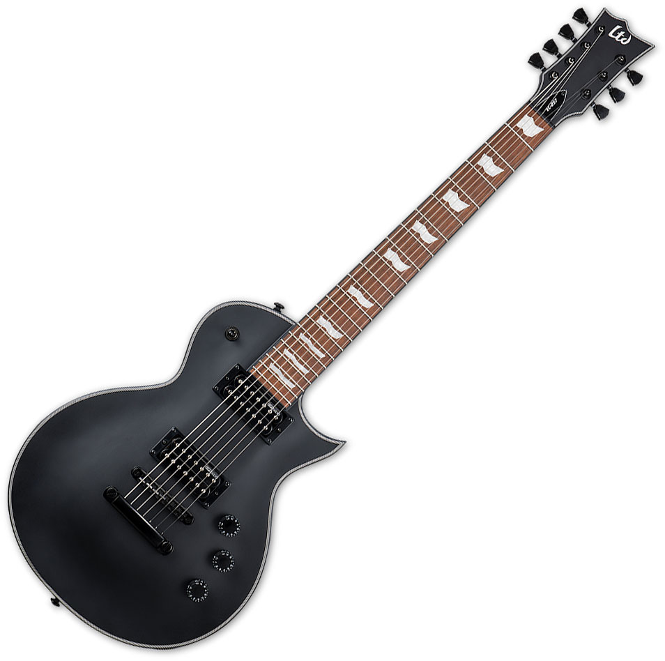 ESP LTD TE-407 Guitar in Black Satin Finish B-Stock