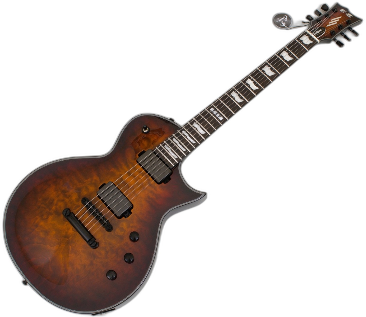 ESP E-II ST-2 FM TE Maple Fretboard Tiger Eye Finish Electric Guitar