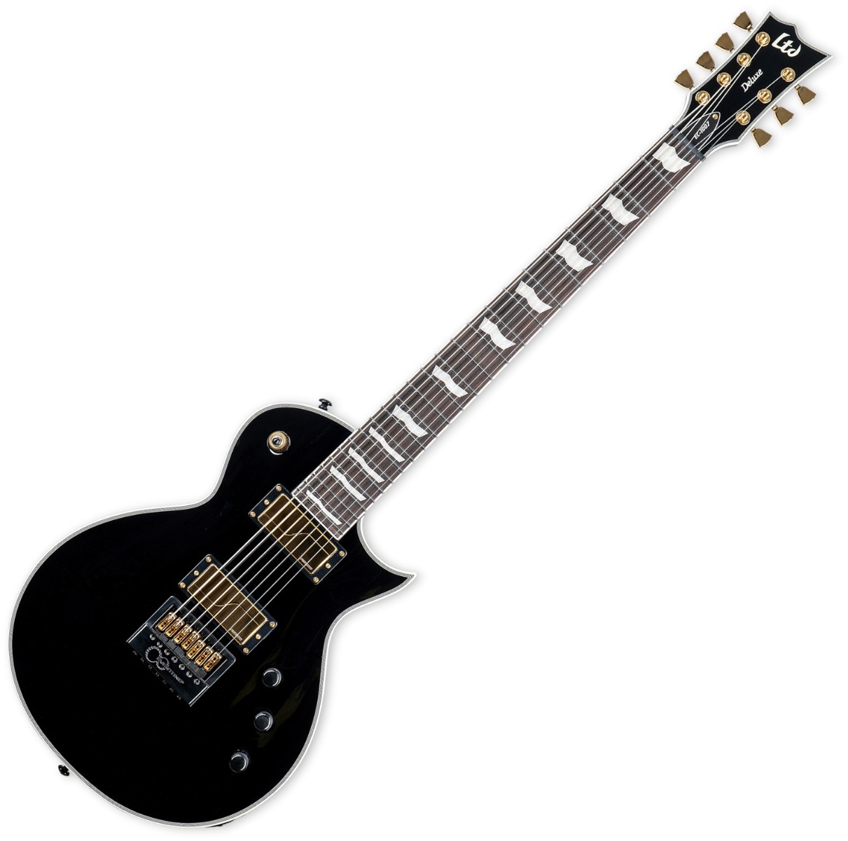 ESP LTD SCT-607B Baritone Stephen Carpenter Guitar Black - LSCT607BBLK