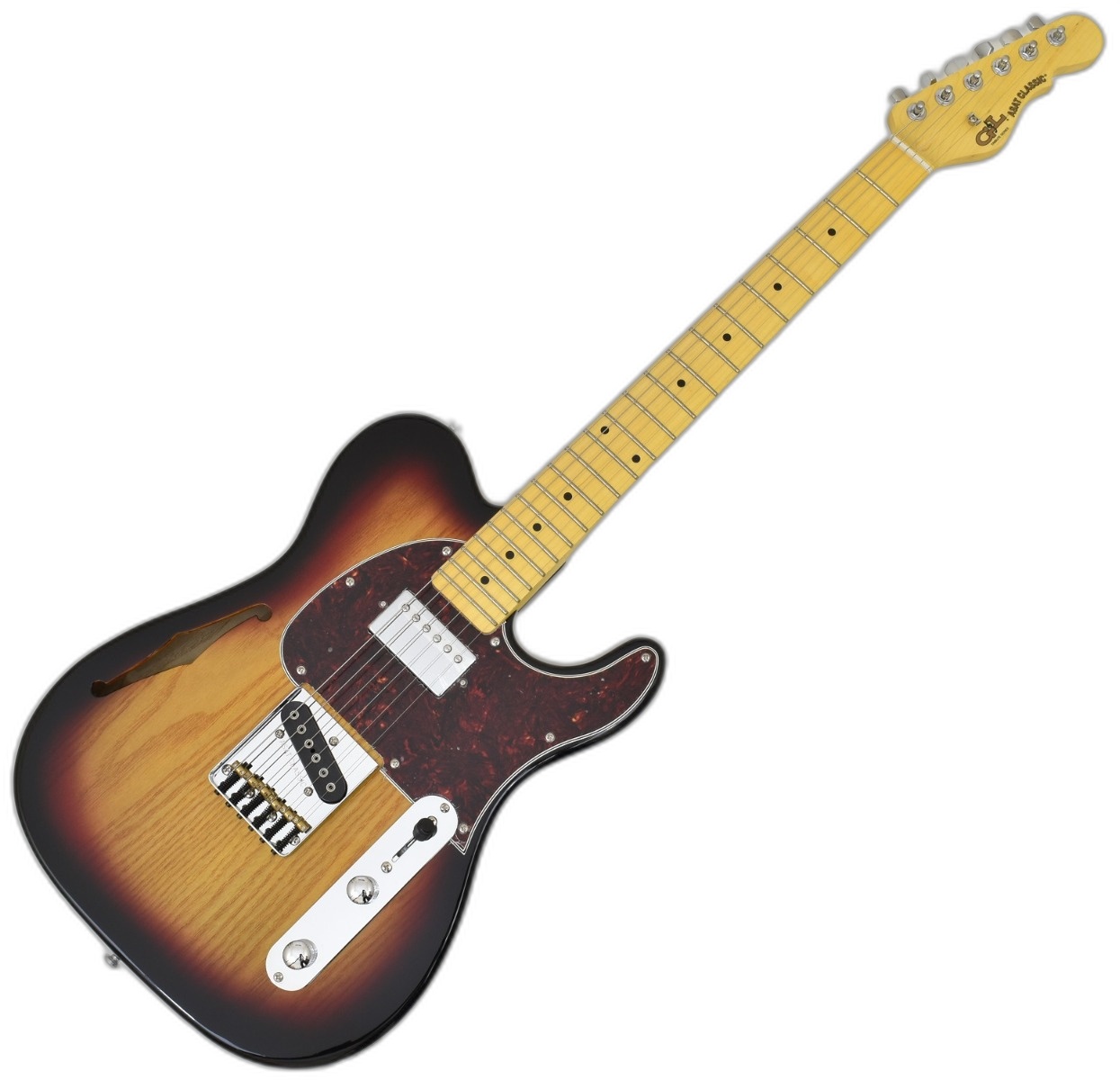 G&L Tribute ASAT Classic Bluesboy Semi-Hollow Electric Guitar Redb