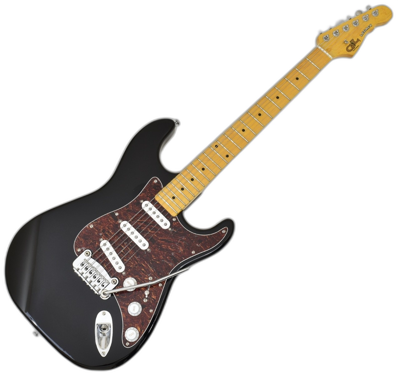 G&L Tribute Fiorano GTS Guitar in Trans Black