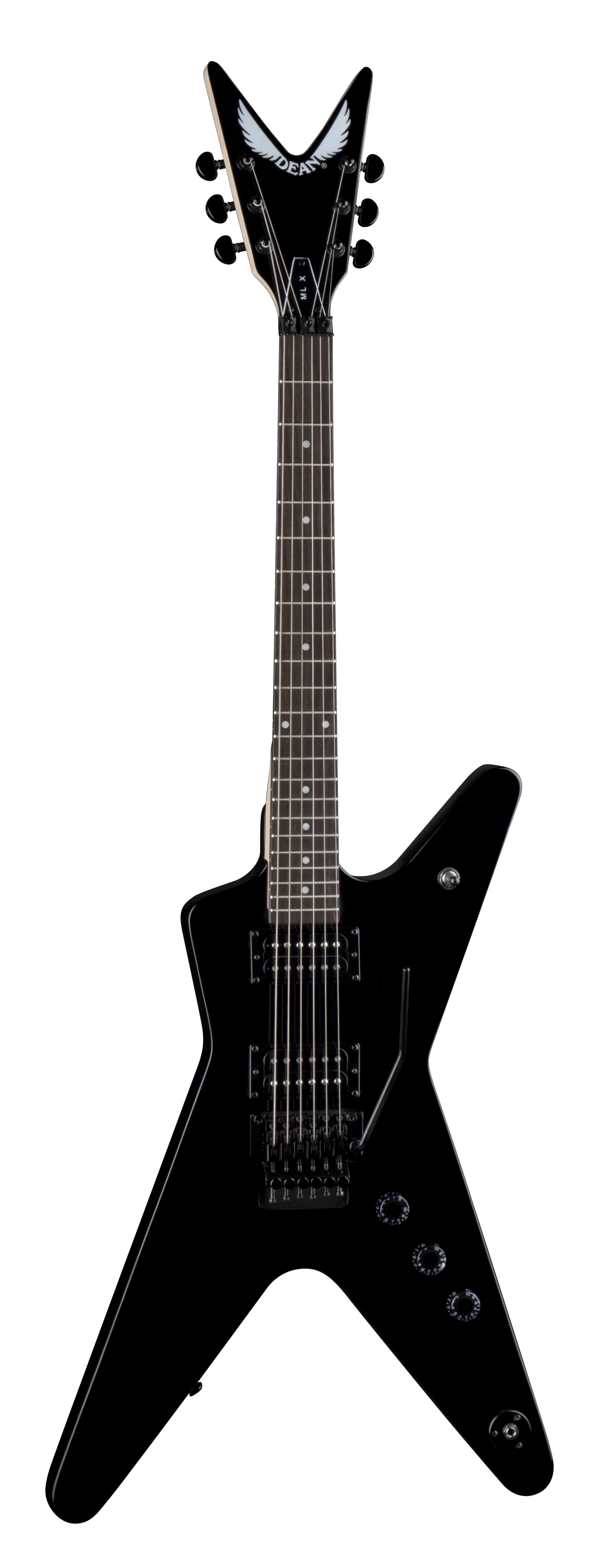 Dean Custom 350 Floyd Trans Black | Studio Gears
