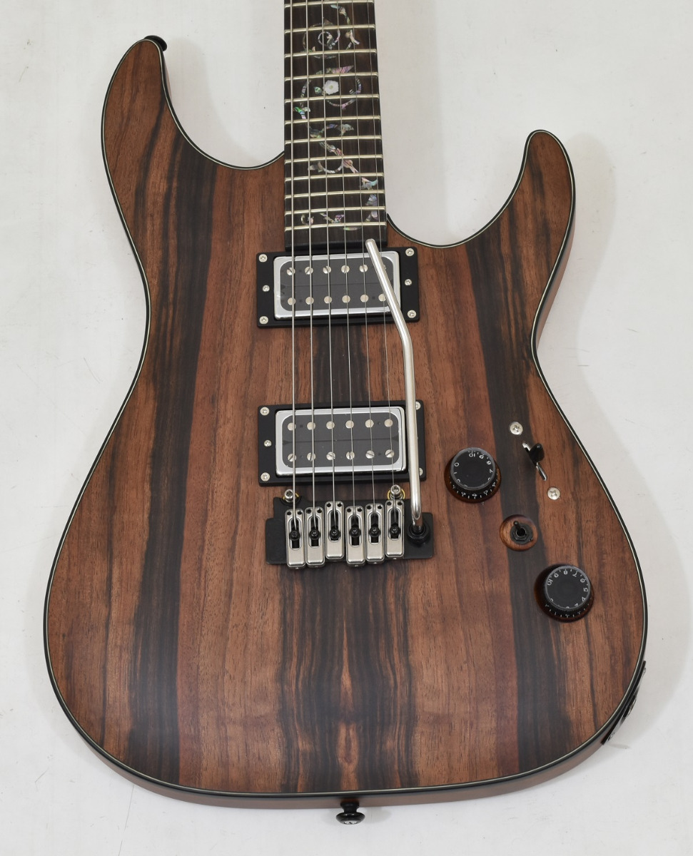 Schecter C-1 Exotic Ebony Guitar Natural Satin B-Stock 0397 | eBay
