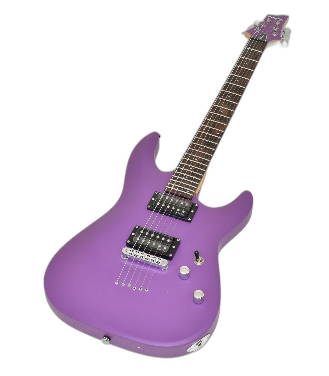 Schecter C-6 Deluxe Guitar Satin Purple B-Stock 1008 | eBay