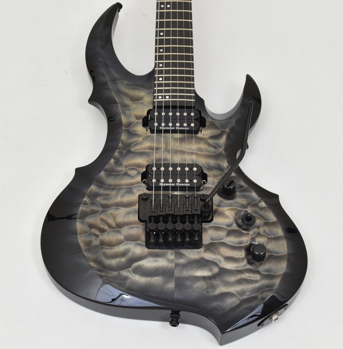 ESP FRX Kiso Custom Guitar See Thru Black Sunburst | eBay