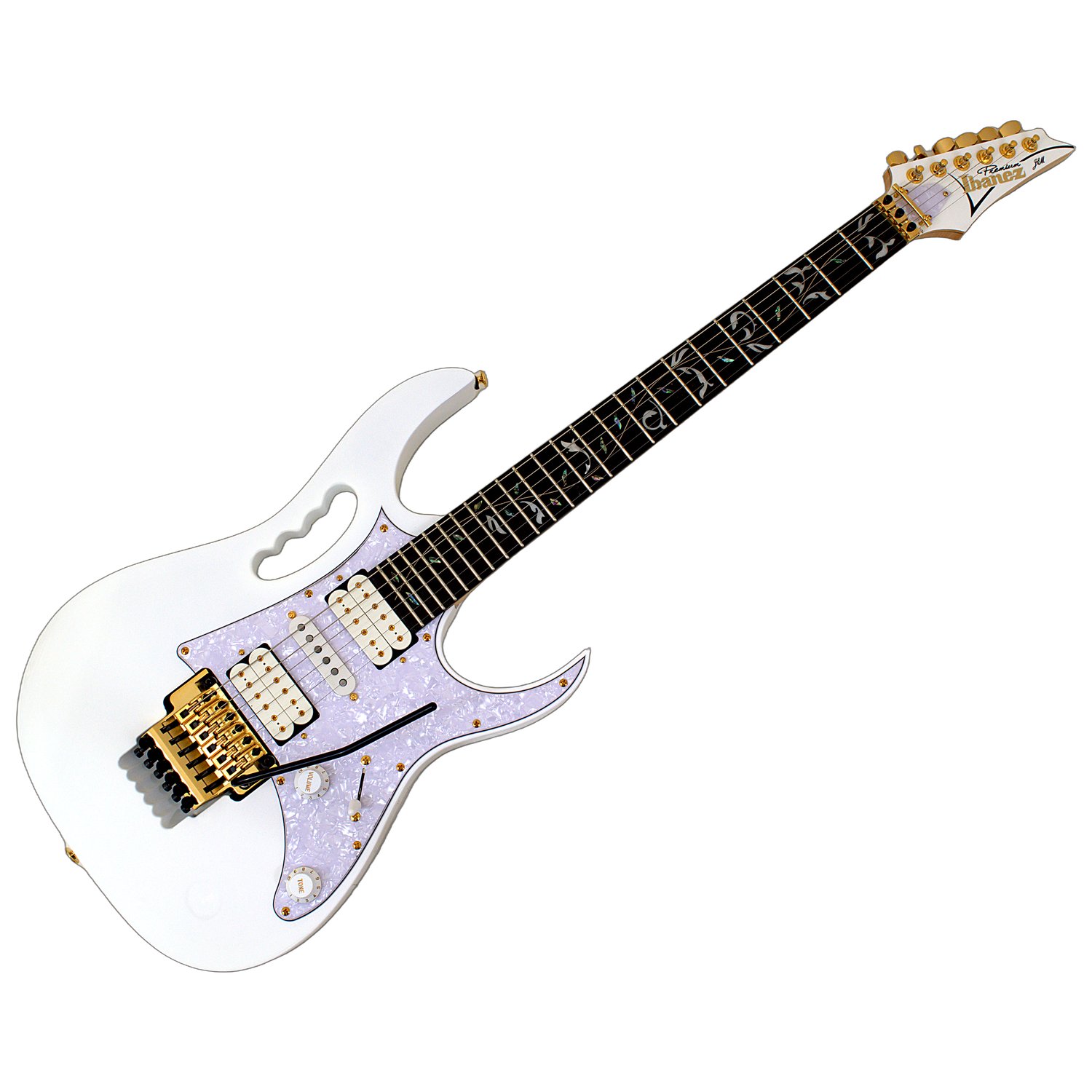 Ibanez Steve Vai Signature JEM7V Electric Guitar White