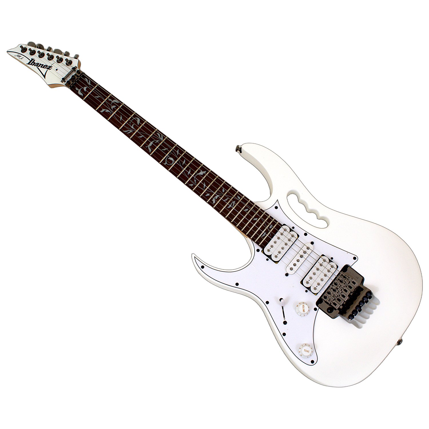 Ibanez Steve Vai Signature JEM7V Electric Guitar White