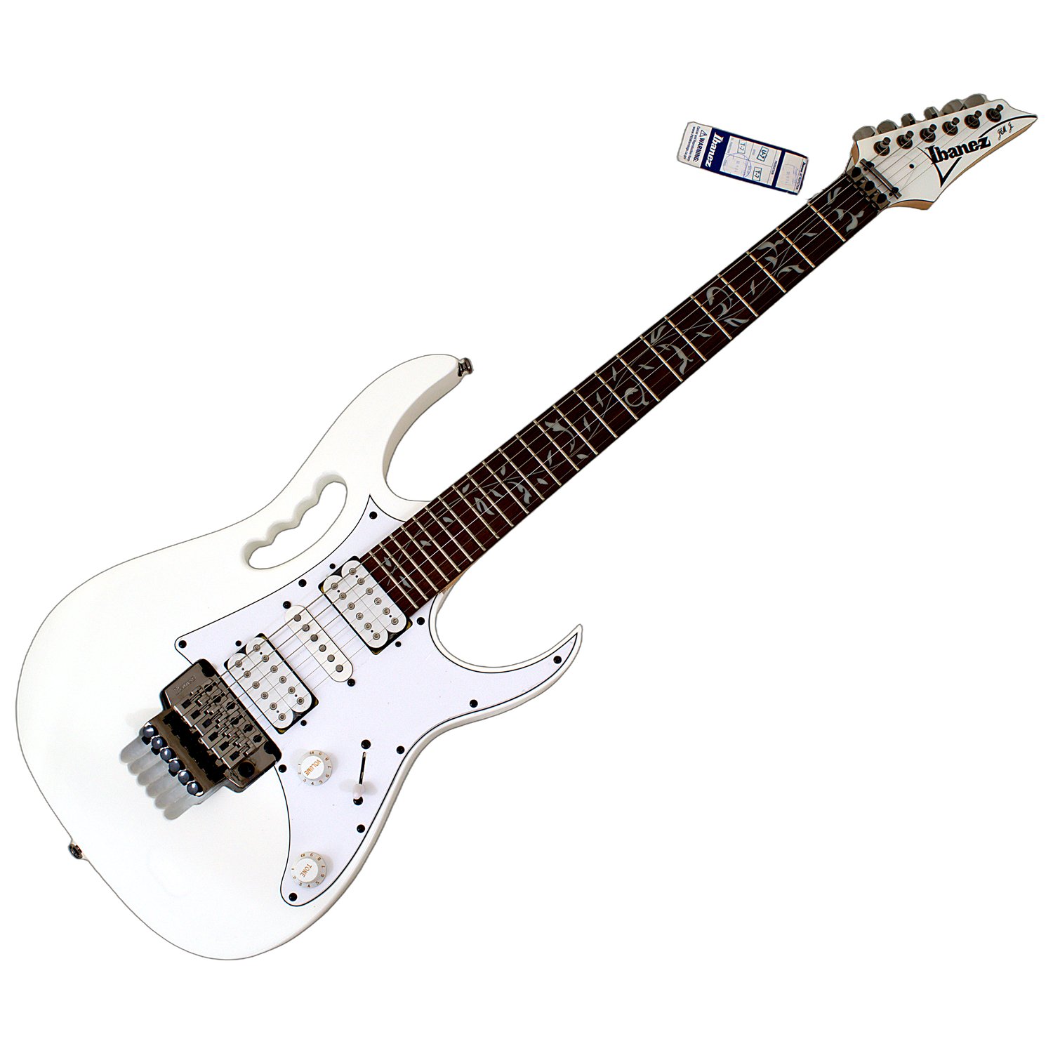 Ibanez Steve Vai Signature JEM7V Electric Guitar White