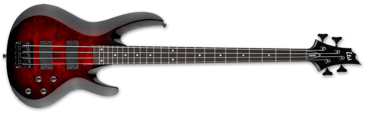ESP LTD B-154DX Bass in See-Through Red