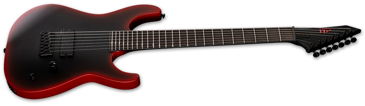 Ibanez RG Iron Label RGIR37BE 7 String Electric Guitar in Black Flat