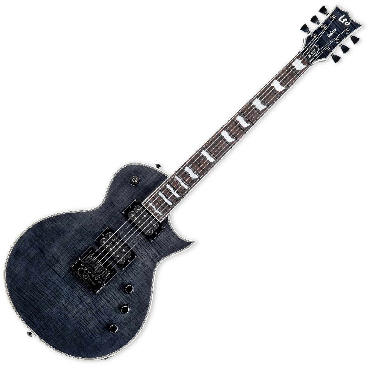 ESP LTD Deluxe EC-1000 KOA Top Guitar in Natural B-Stock