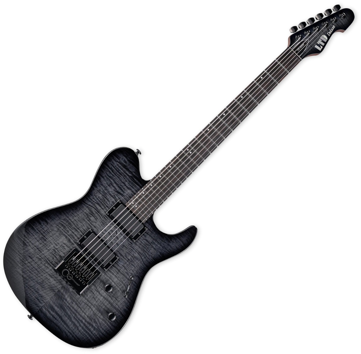 ESP LTD BW-1 Ben Weinman Signature Evertune Electric Guitar See Thru B