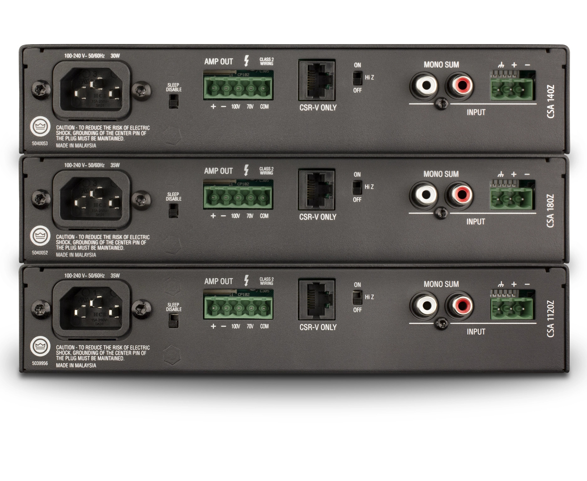JBL CSA 2120Z Studio Amplifier | Studio Gears