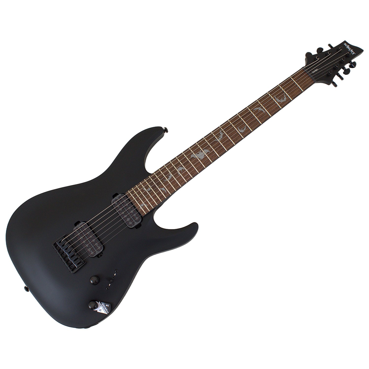Schecter Damien 7 Satin Black | Studio Gears