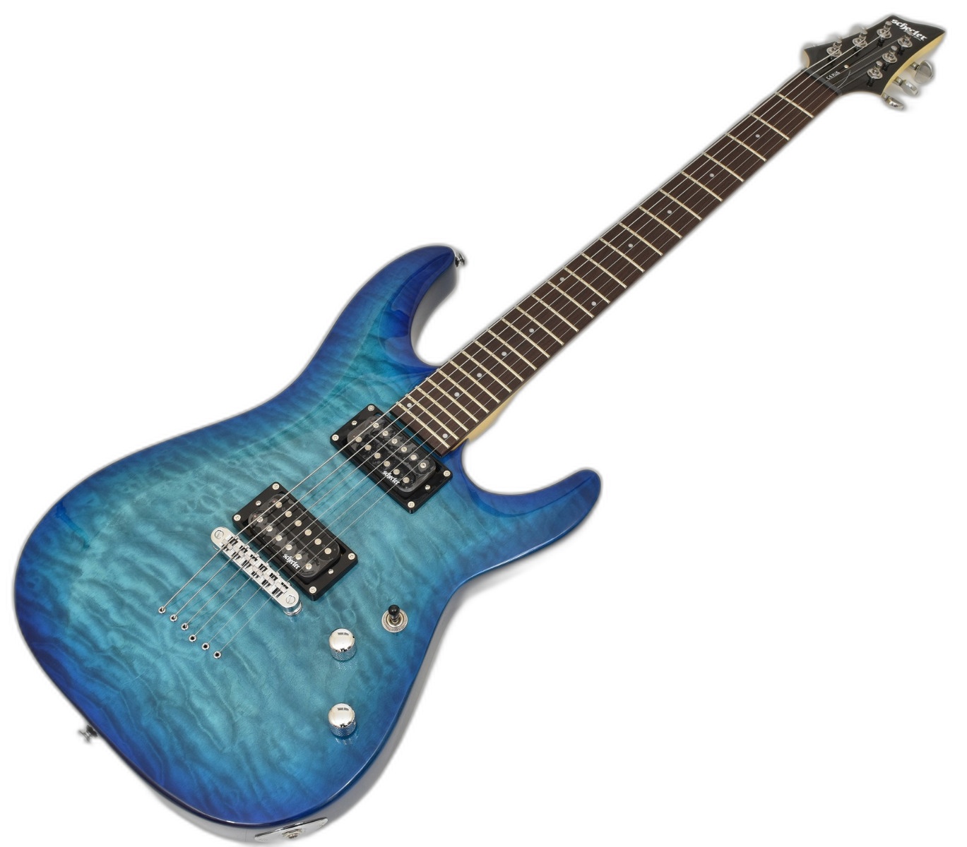 Schecter C-6 Plus Ocean Blue | Studio Gears