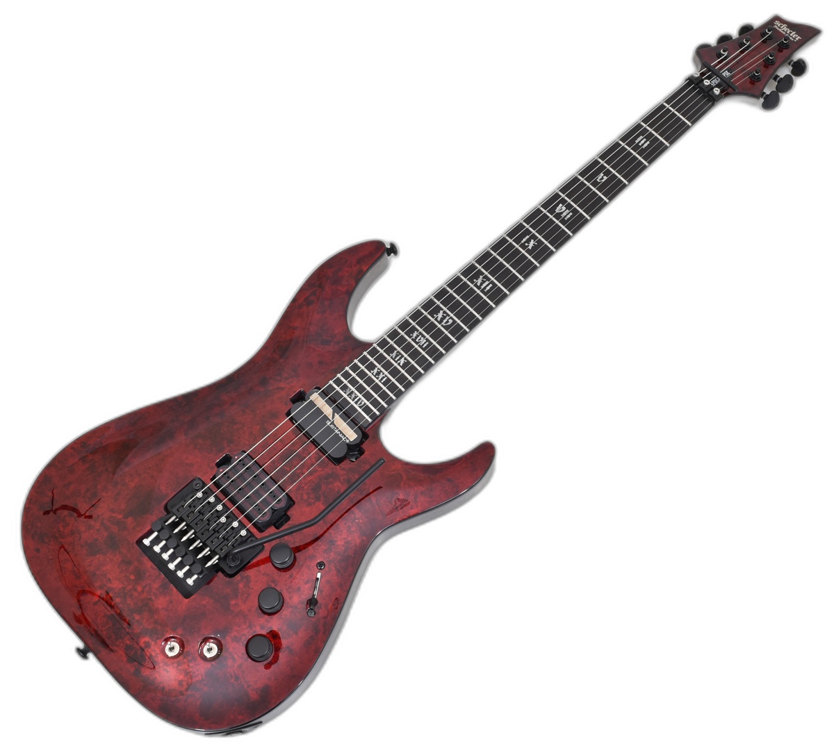 Schecter C-1 FR S Apolocalypse Guitar Purple Reign B-Stock 0192 - 3080
