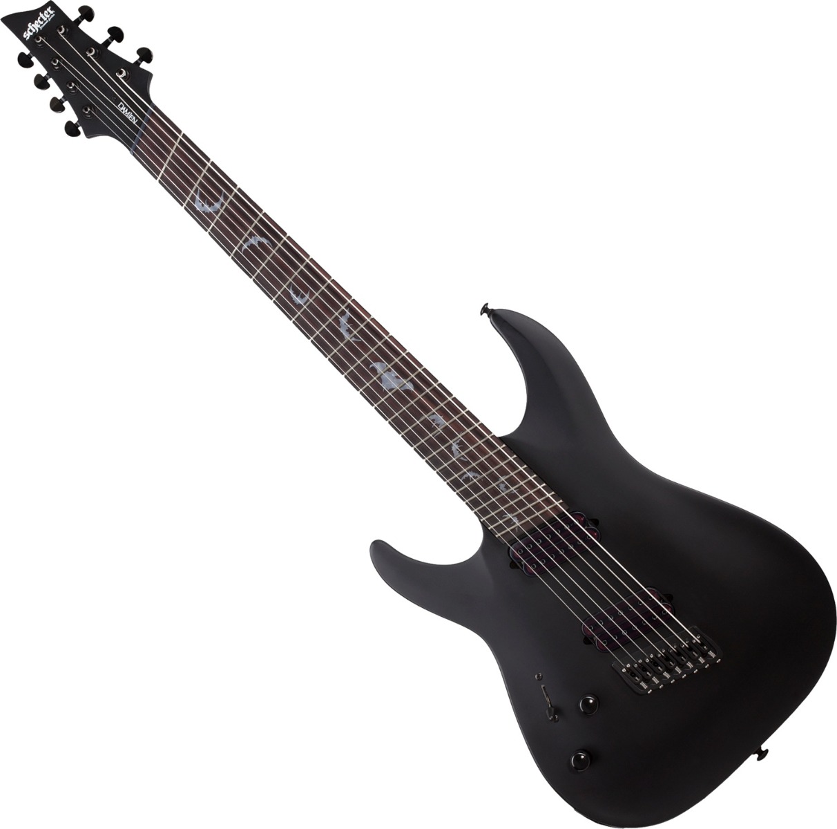 Schecter Damien-7 Multiscale | Studio Recording | Studio Gears