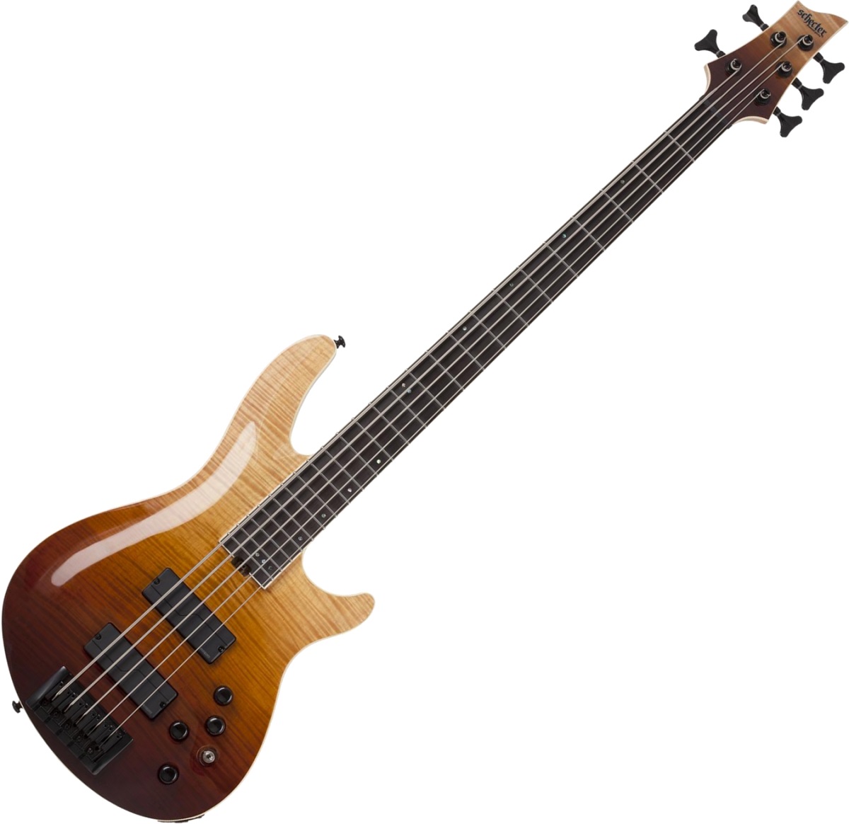 Schecter SLS Elite-5 Bass Black | Studio Gears