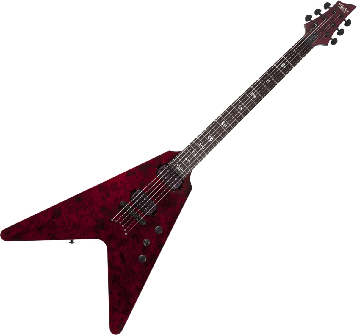 Schecter Apocalypse V Red Reign | Studio Gears