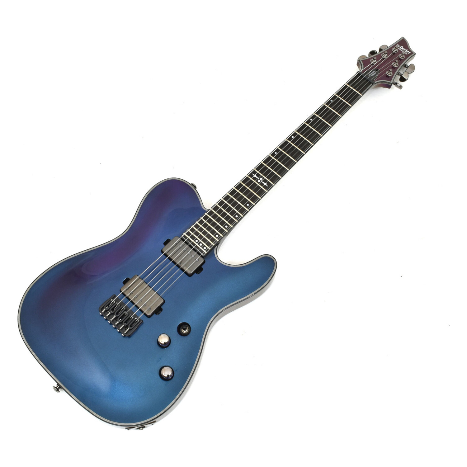 Schecter Hellraiser Hybrid PT-7 Electric Guitar Ultra Violet