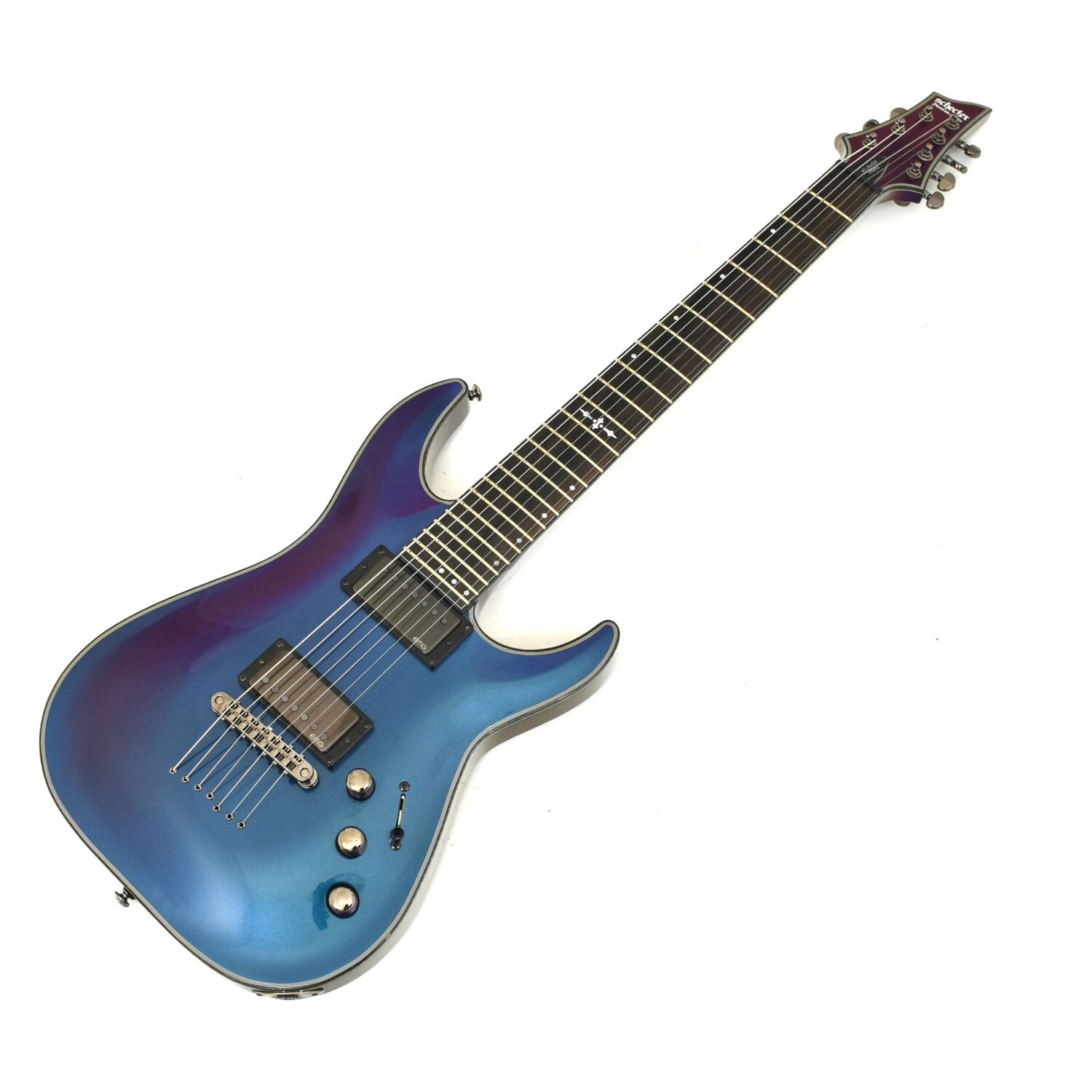 Schecter Hellraiser Hybrid PT-7 Electric Guitar Ultra Violet