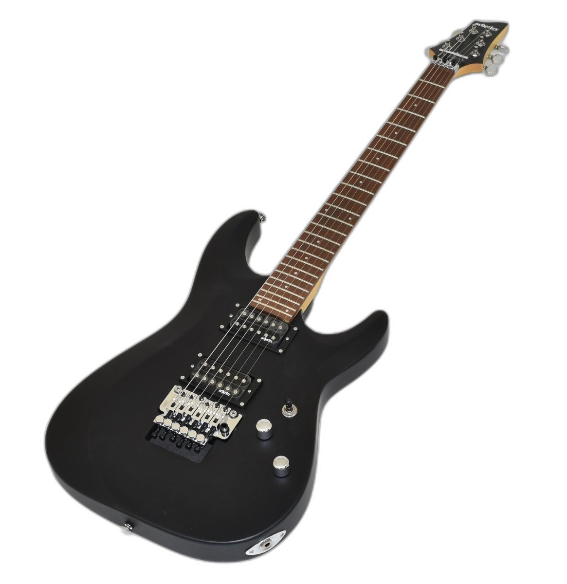 Schecter C-6 FR Deluxe Satin White | Studio Gears