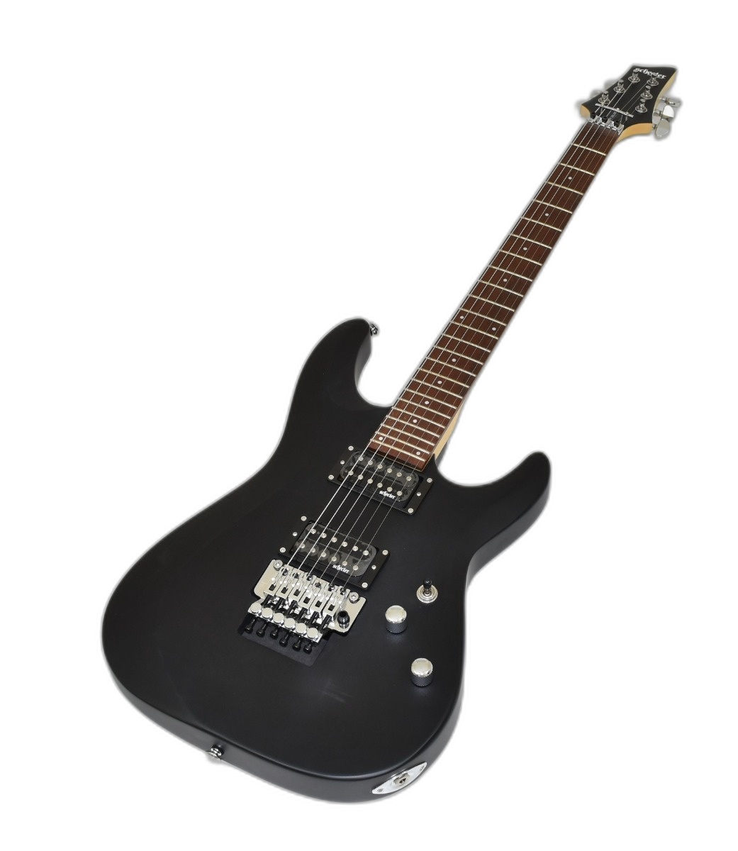 Schecter C-6 FR Deluxe Satin Black | Studio Gears
