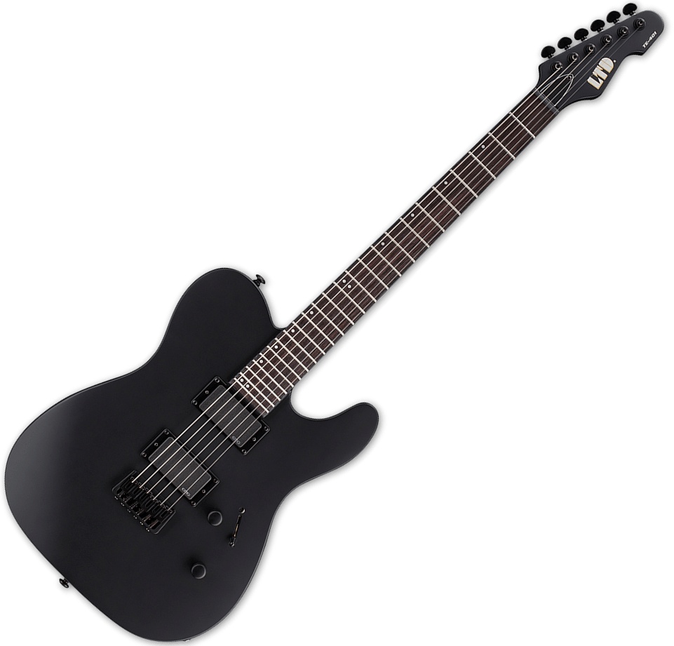 ESP LTD TE-406 Electric Guitar in Black Satin Finish B-Stock