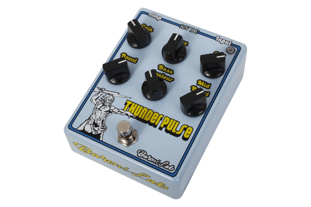 Ogre Thunderclap Distortion Special Edition Pedal - Red