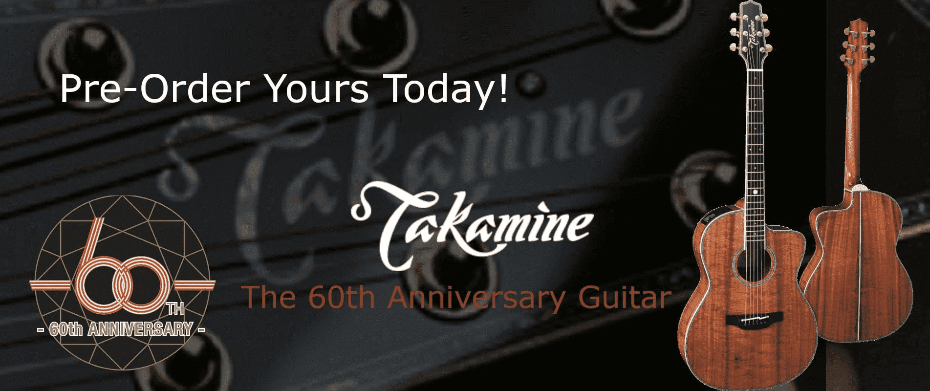 Takamine 60th Anniversary guitar from Studio Gears