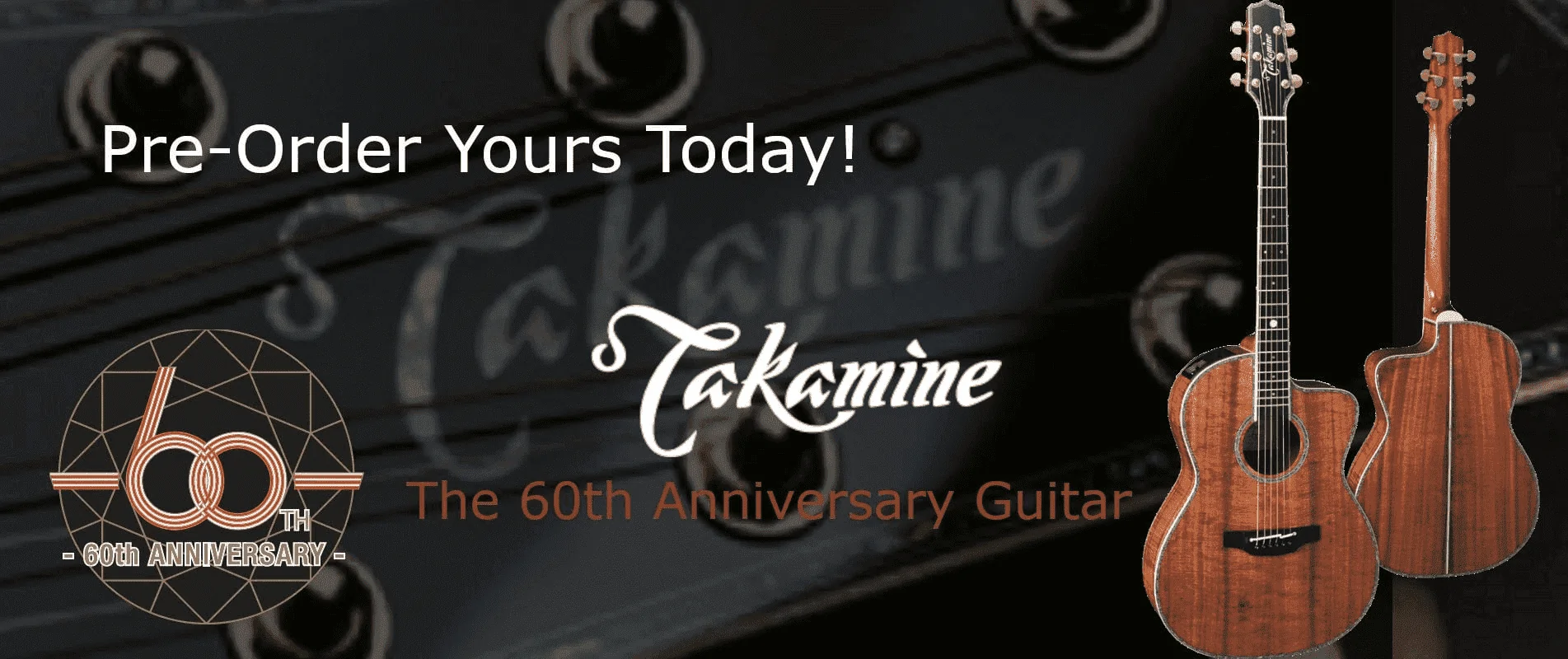 Takamine 60th Anniversary guitar from Studio Gears